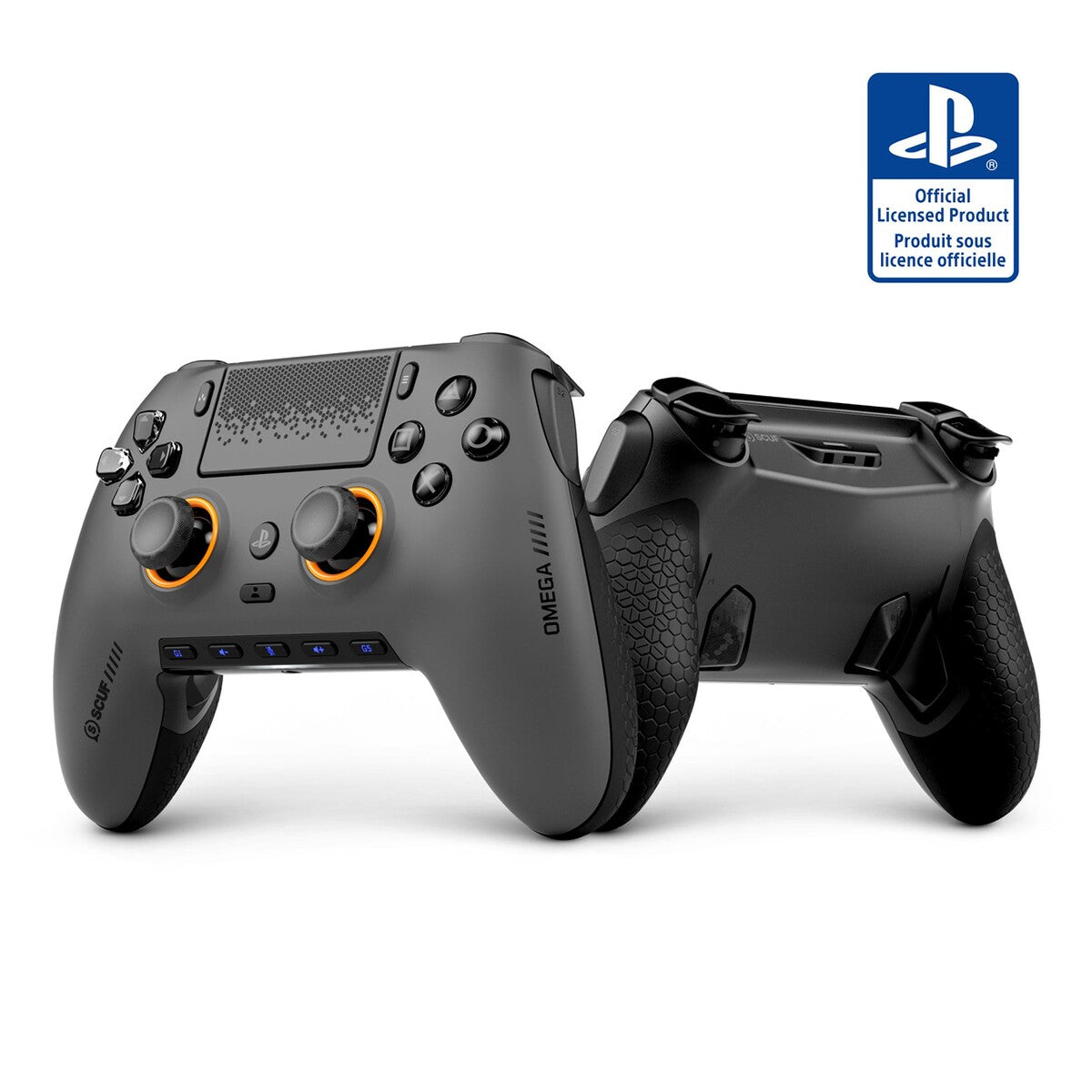 Manette Scuf Omega pour PS5 et PC - Gris acier