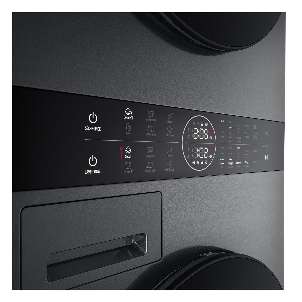 Lave-linge séchant Lg F214WT8PB 12 kg / 10 kg