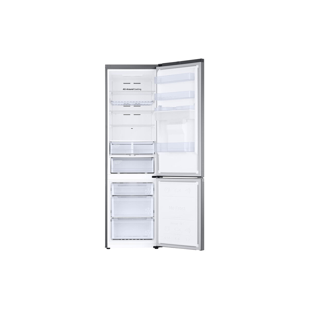 Réfrigérateur congélateur en bas Samsung RB38C655DS9 Inox