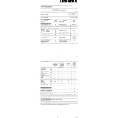 Congélateur armoire Liebherr FNd 5026-22