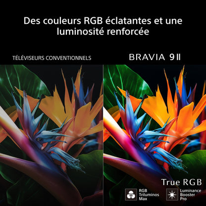 TV LED Sony TRUE RGB 85 BRAVIA 9II 215 cm 2026