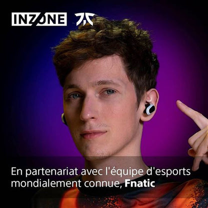 Casque pour console Sony Ecouteurs sans fil Gaming INZONE à réduction de bruit -blanc