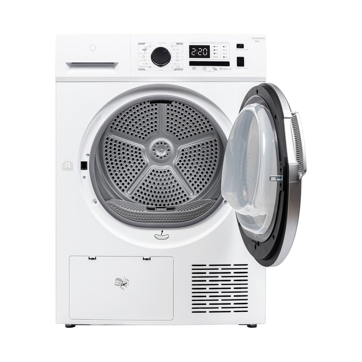 Sèche-linge pompe à chaleur Proline PRODHP8D