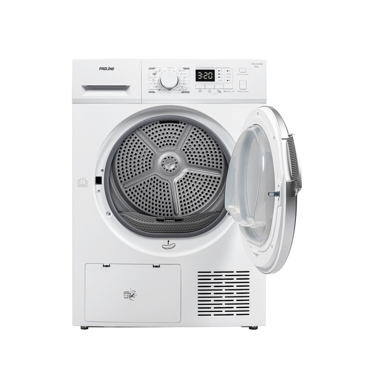 Sèche-linge pompe à chaleur Proline PRODHP8E