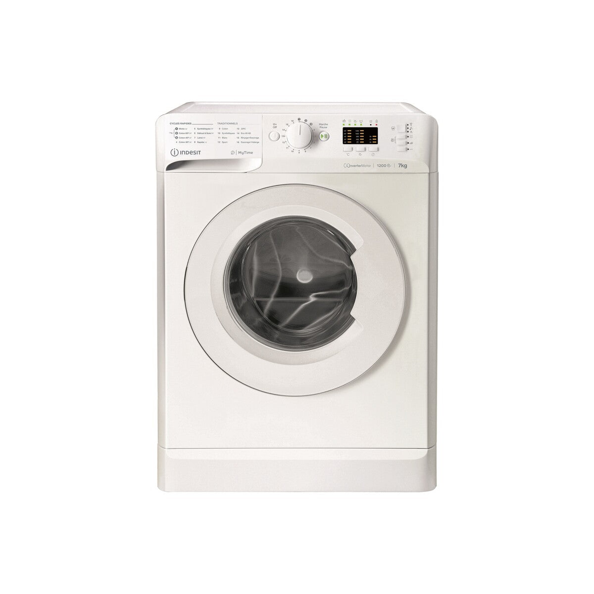 Lave-linge hublot Indesit mtwa71296wfr