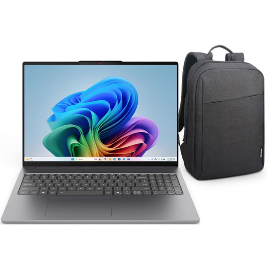 PC portable Lenovo Pack IdeaPad Slim 5 16IPH11 16” OLED 60 Hz Intel® Core™ Ultra 5 16 Go RAM 512 Go SSD Gris + Sac à dos