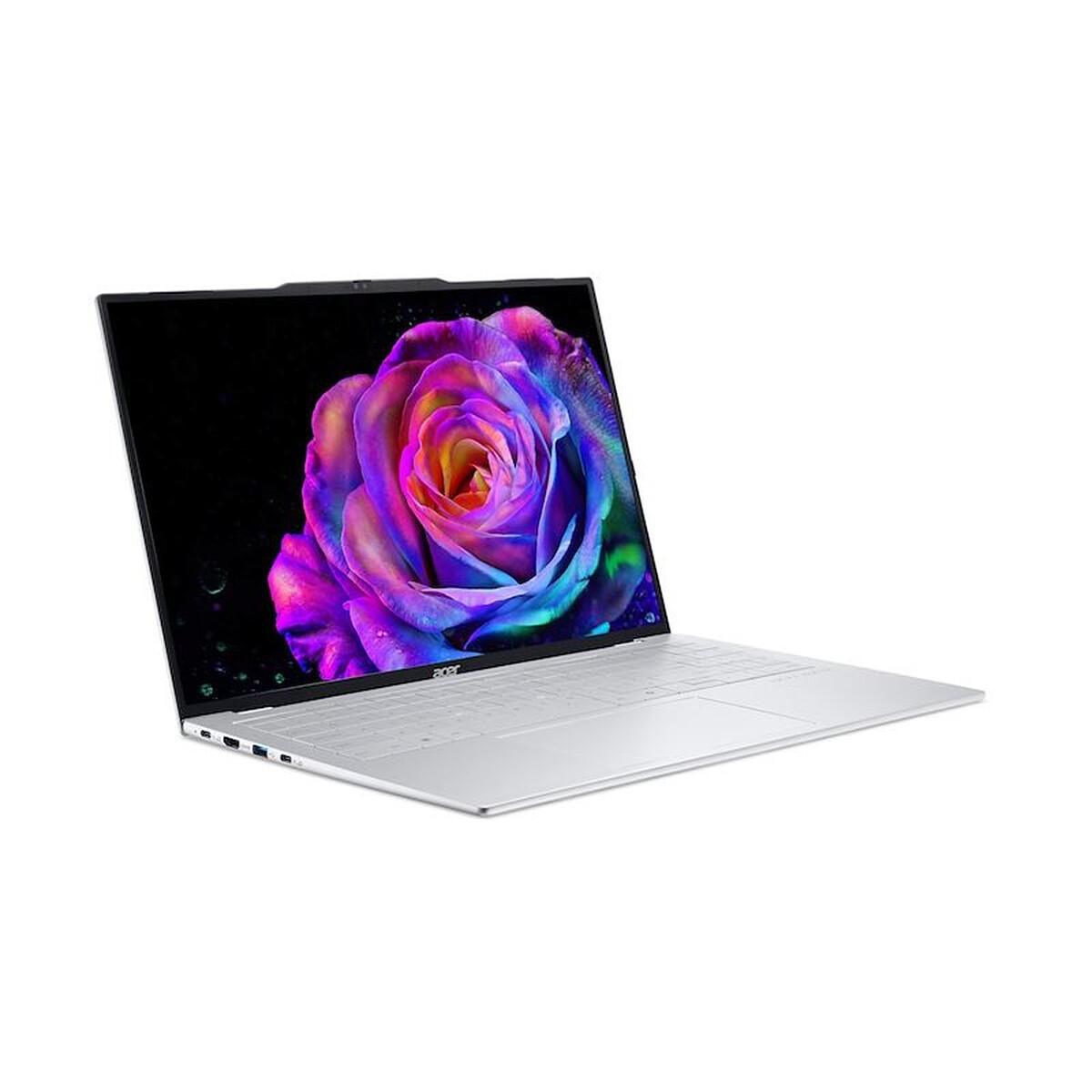 PC portable Acer Aspire 16 AI A16-61M-R4H0 16" OLED 60 Hz Copilot+PC AMD Ryzen™ AI 5 16 Go RAM 512 Go SSD Gris