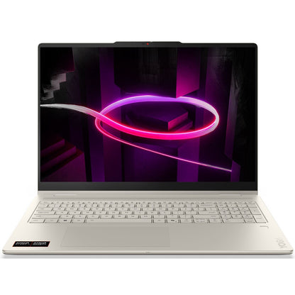 PC portable Lenovo 2-en-1 Yoga 7 16AGP11 16” OLED 60 Hz Ecran tactile AMD Ryzen™ AI 7 24 Go RAM 512 Go SSD Beige