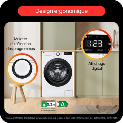 Lave-linge hublot Lg F84B15WHS