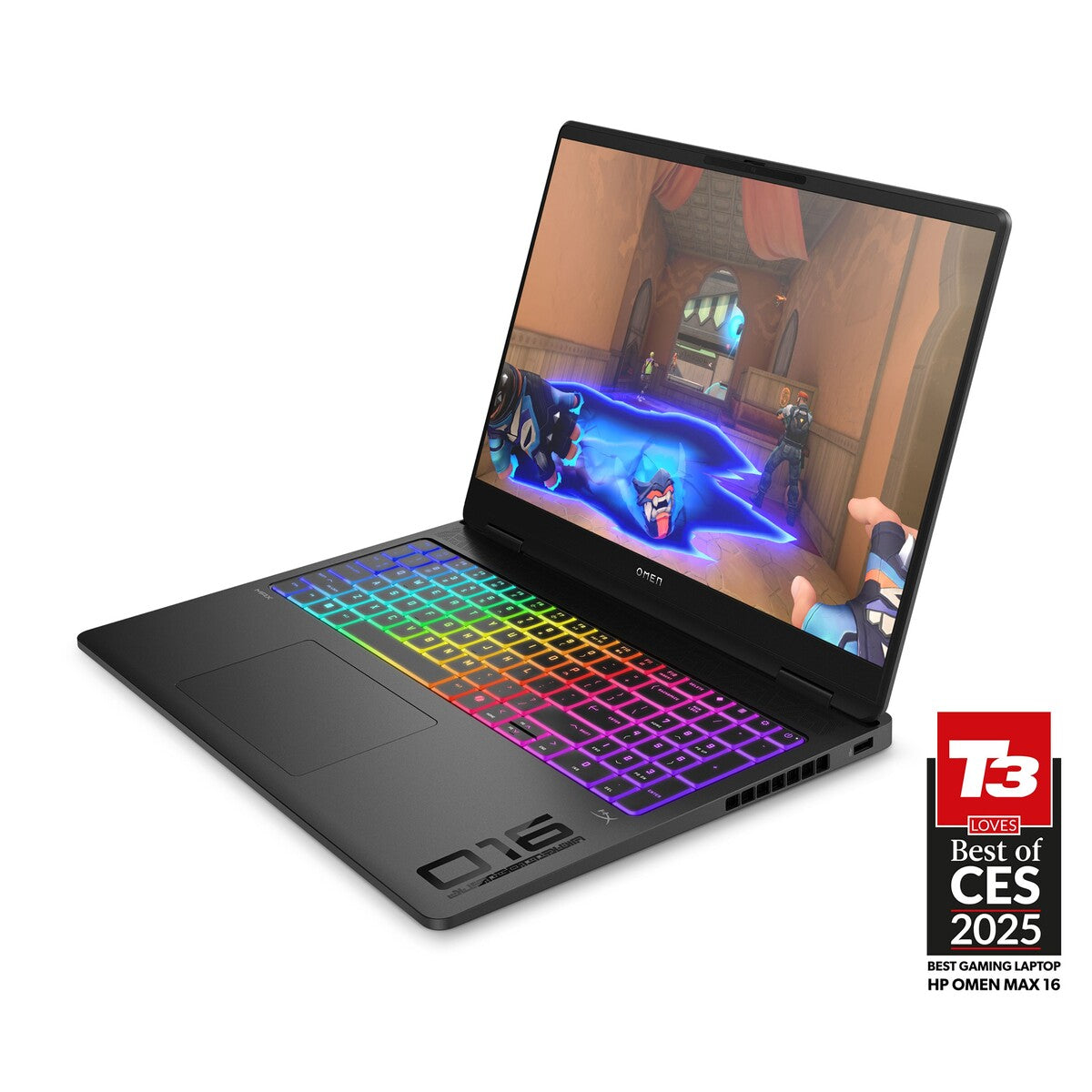 PC portable Hp gaming Omen Max 16-ak0002nf 16" WQXGA 240 Hz AMD Ryzen™ AI 7 32 Go RAM 1 To SSD Nvidia GeForce RTX 5070 Ti Noir céleste