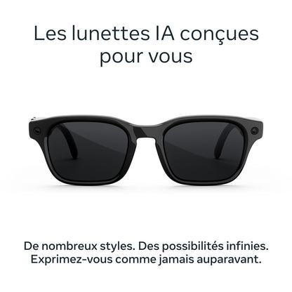 Lunettes connectées IA Meta Adventurer Standard Classique