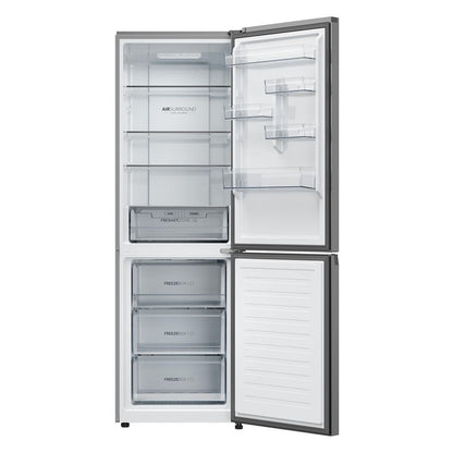 Réfrigérateur congélateur en bas Haier HDPR1618CNPK 352L Classe C Inox
