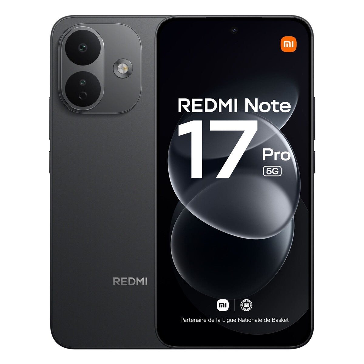 Smartphone Xiaomi Pack Redmi Note 17 Pro 6,83" 5G Double nano SIM 256 Go Noir + Hyper chargeur 67 W Type A Blanc + Coque Noir