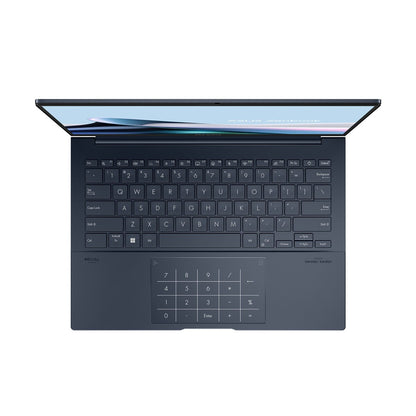 PC portable Asus Zenbook UX3405CA-ST763W 14" OLED 120 Hz Intel® Core™ Ultra 9 32 Go RAM 1 To SSD Bleu