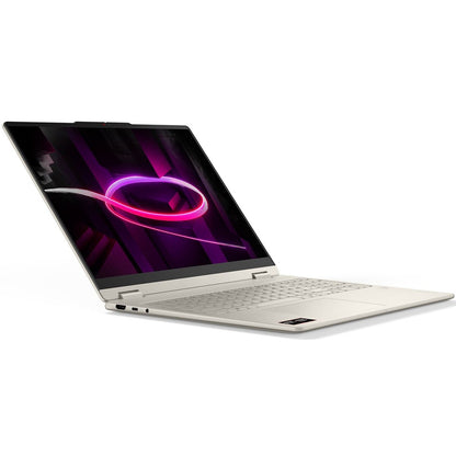 PC portable Lenovo 2-en-1 Yoga 7 16AGP11 16” OLED 60 Hz Ecran tactile AMD Ryzen™ AI 7 24 Go RAM 512 Go SSD Beige