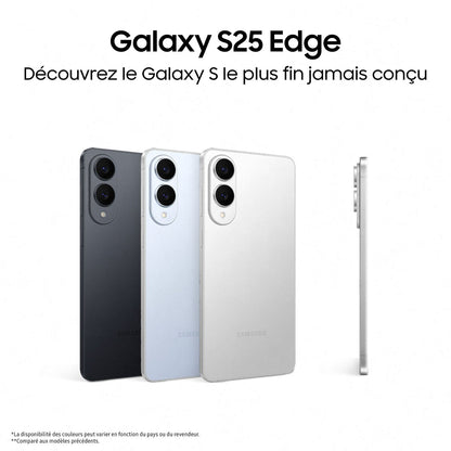 Smartphone Samsung Galaxy S25 Edge 5G 256 Go Noir