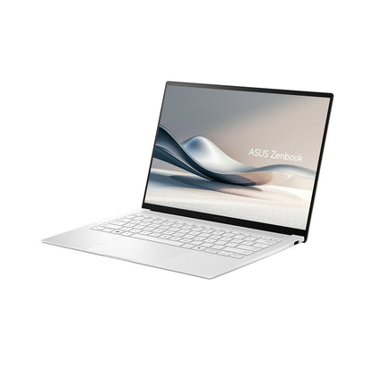 PC portable Asus Zenbook S14 UX5406SA-DRQJ614W 14" OLED 60 Hz Copilot+ PC Intel® Core™ Ultra AI 7 16 Go RAM 512 Go SSD Blanc