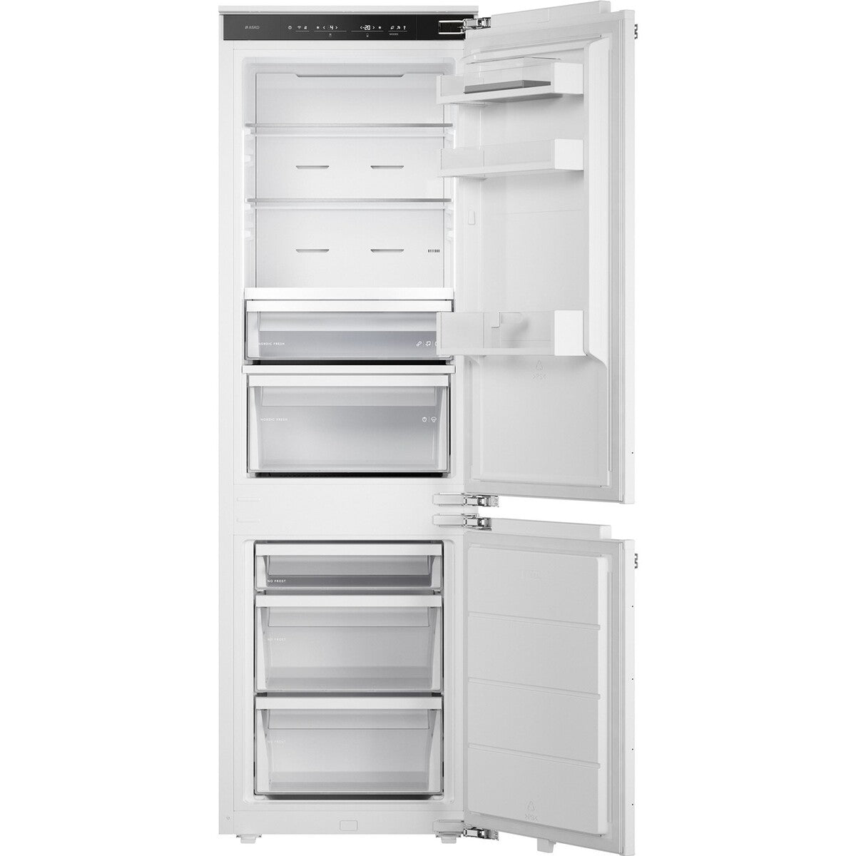 Réfrigérateur congélateur en bas Asko RBC276DNC1 178 cm