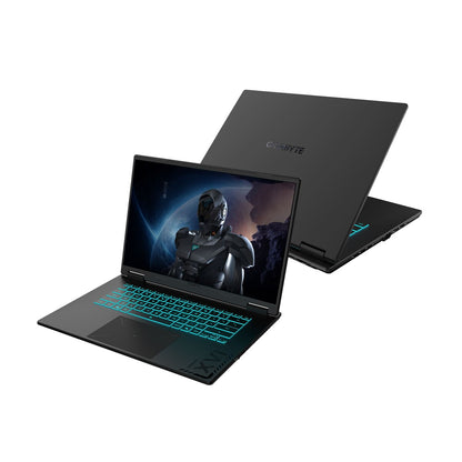 PC portable Gigabyte gaming A16 3WHK3FR864SH 16" WUXGA 165 Hz AMD Ryzen™ 7 32 Go RAM 1 To SSD Nvidia GeForce RTX 5070 Noir acier