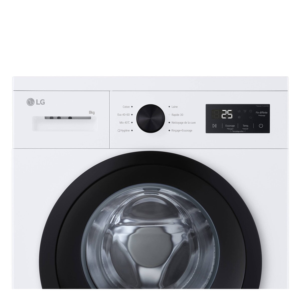 Lave-linge hublot Lg F84N15WHSB