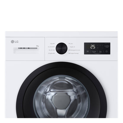 Lave-linge hublot Lg F84N15WHSB