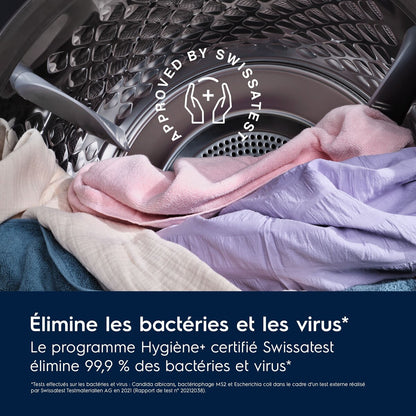 Sèche-linge pompe à chaleur Electrolux EW7HI495B Blanc