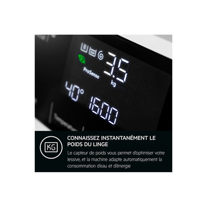 Lave-linge séchant Aeg LWR98B166X 10/6 kg pompe a chaleur