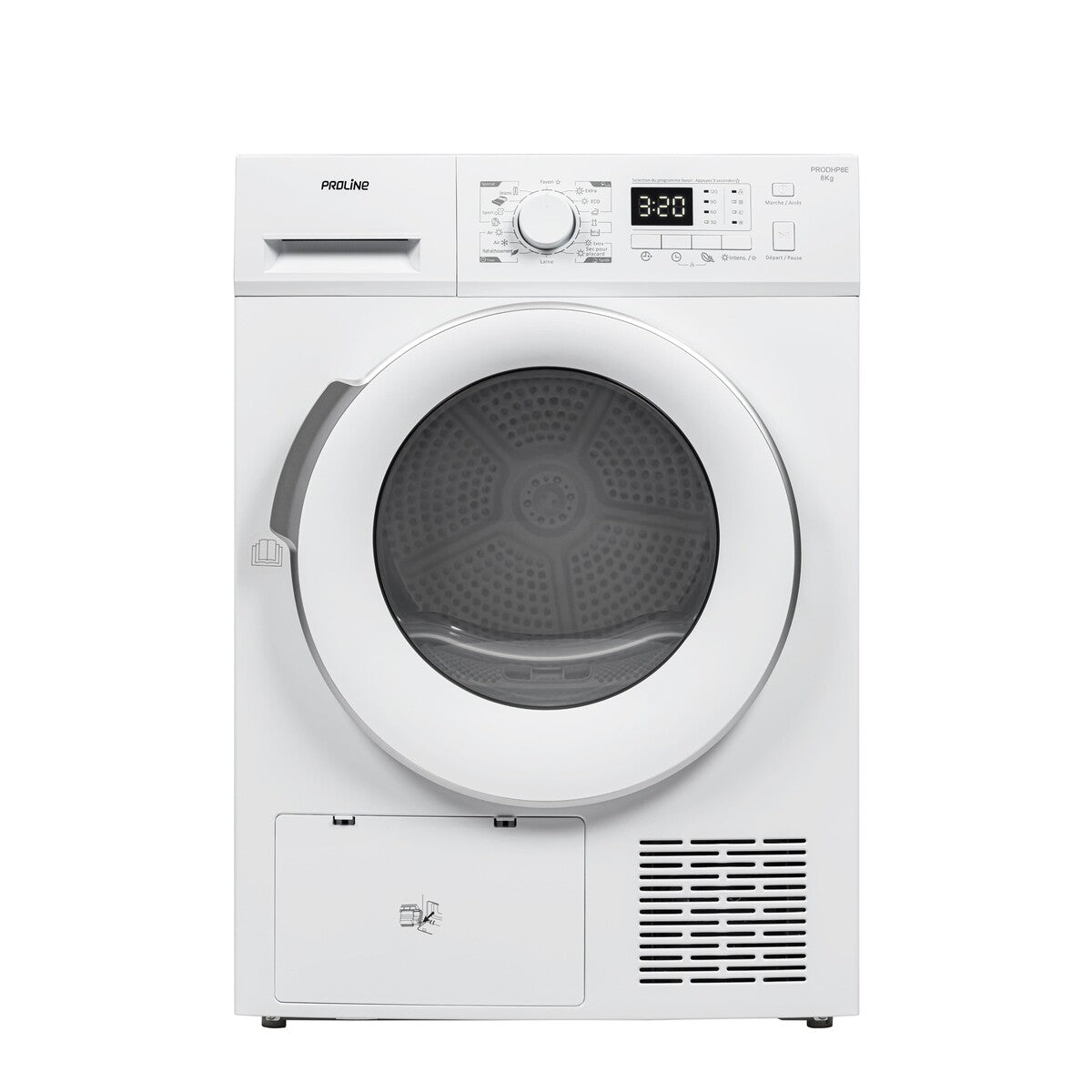 Sèche-linge pompe à chaleur Proline PRODHP8E