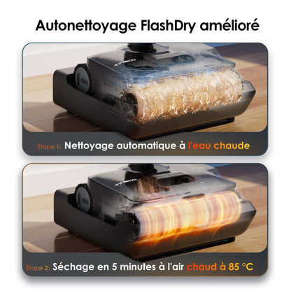 Tineco FLOOR ONE i6 Stretch Aspirateur Sec et Humide