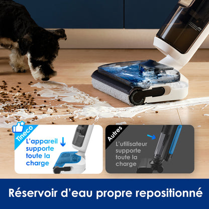 Tineco Floor ONE STRETCH S6 Aspirateur Eau et Poussière Laveur de Sols