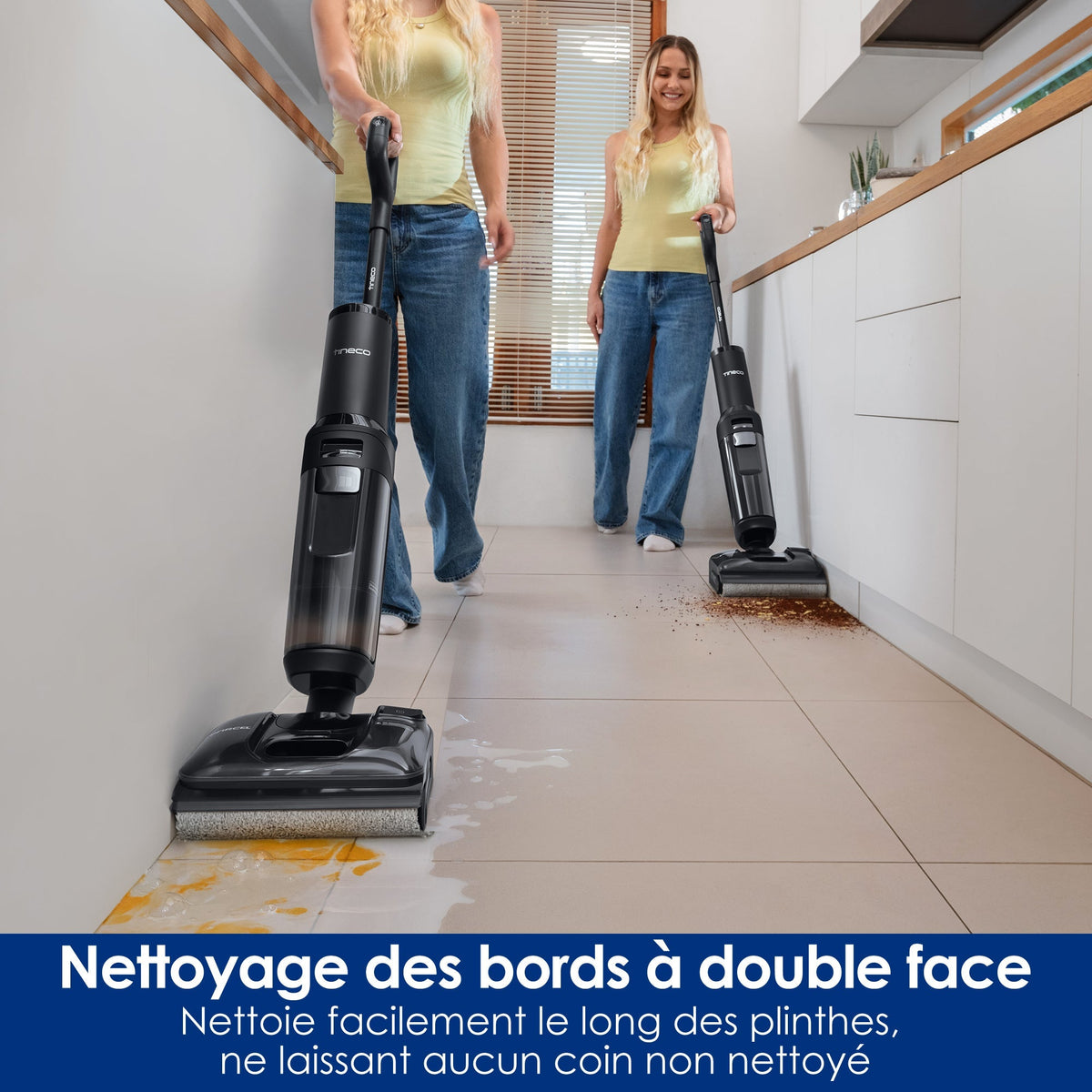Tineco FLOOR ONE SWITCH S7 Stretch Nettoyeur multifonction 5-en-1